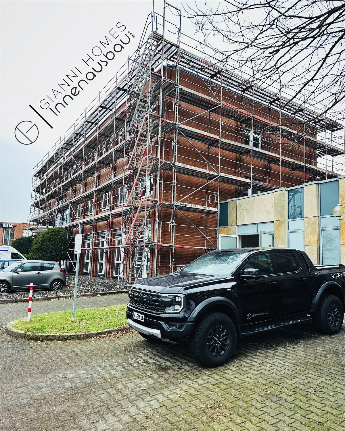 Trockenbauarbeiten in einem 4-stöckigen Bürogebäude – Bild 1